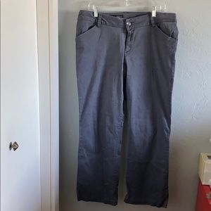Grey work pants